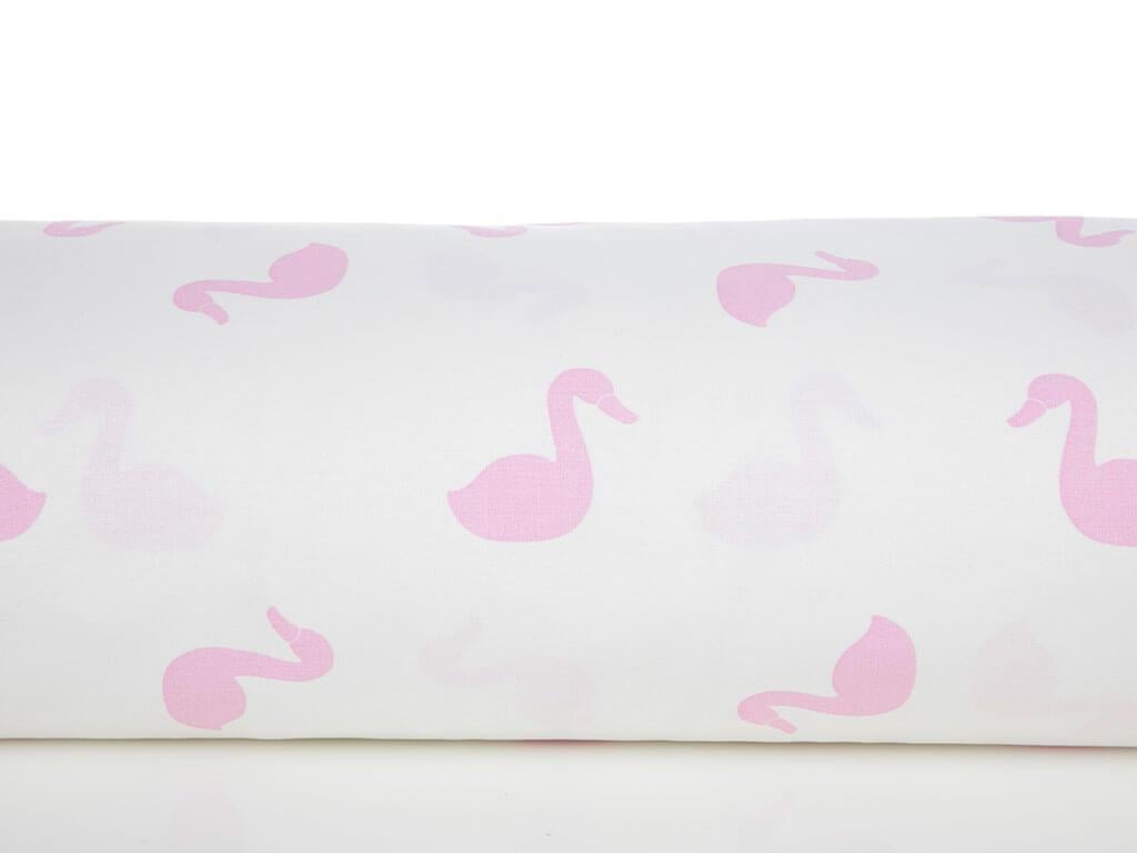 Swan БЕБЕШКИ ЧАРШАФИ Памучен 100x150 cm Pink