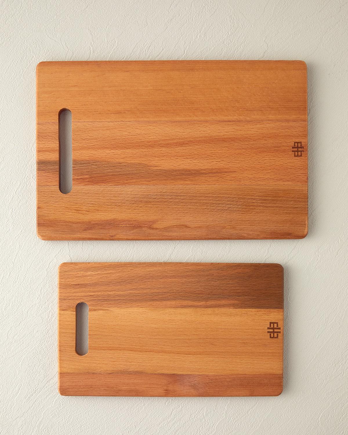 Talia Дъска За Рязане 2 бр. Бук 20x30 см+15x25 см Кафяв