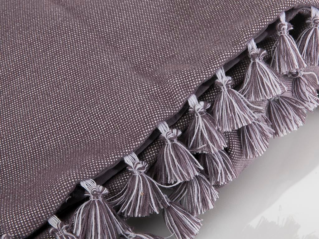 Tassle Rose ПОКРИВКА ЗА ЛЕГЛО К Двоен човек Акрил 240x260 cm Лилаво