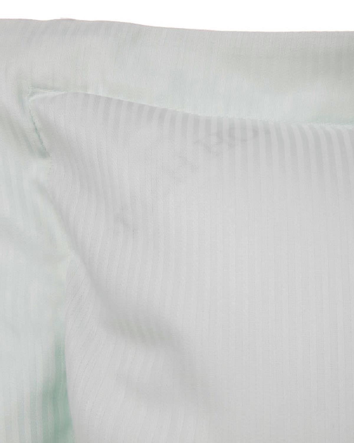 Thin Stripe Спален Комплект Двоен Памучен сатен райе 200x220 см Mint