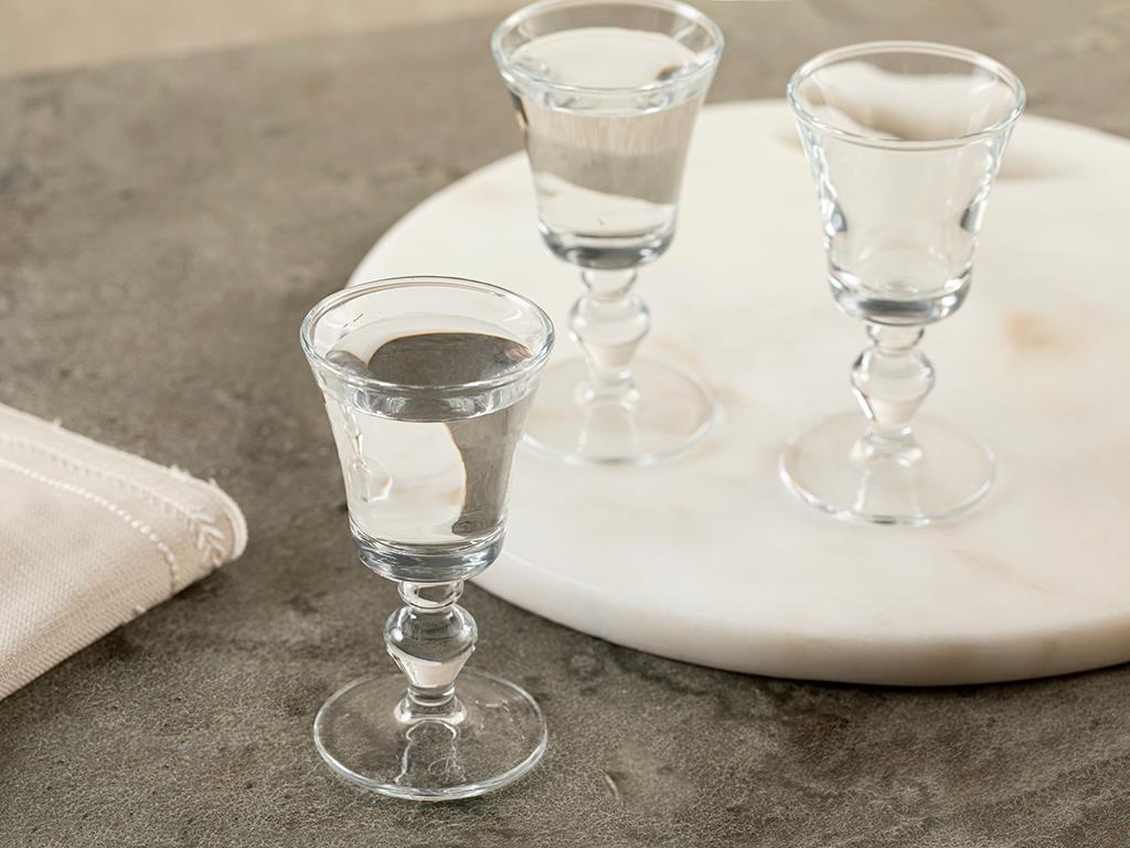 Tiny Glass 3 Set Liquor Glass 50 ml. Transparent