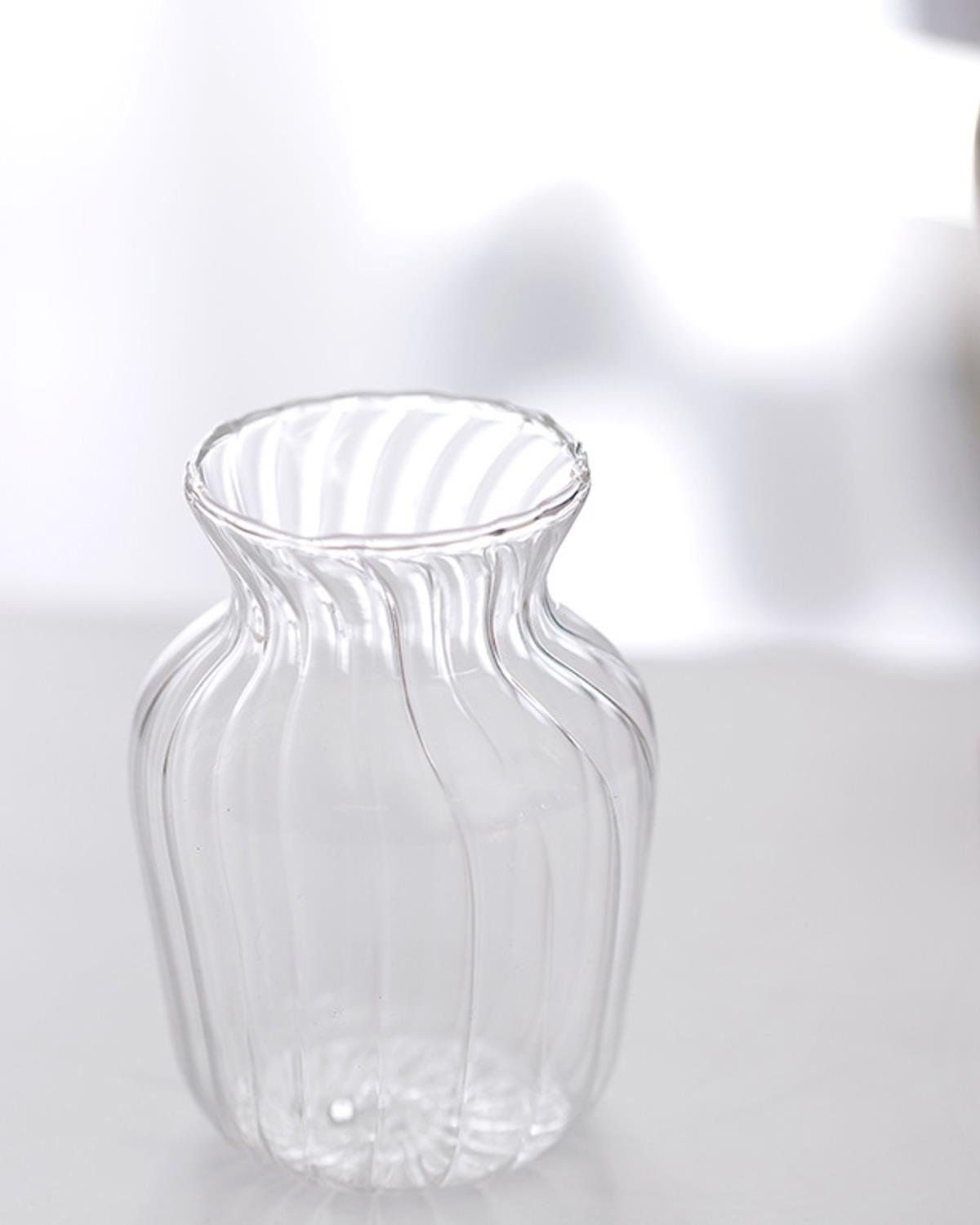Triangular Ваза Стъкло 6x8 см Прозрачен