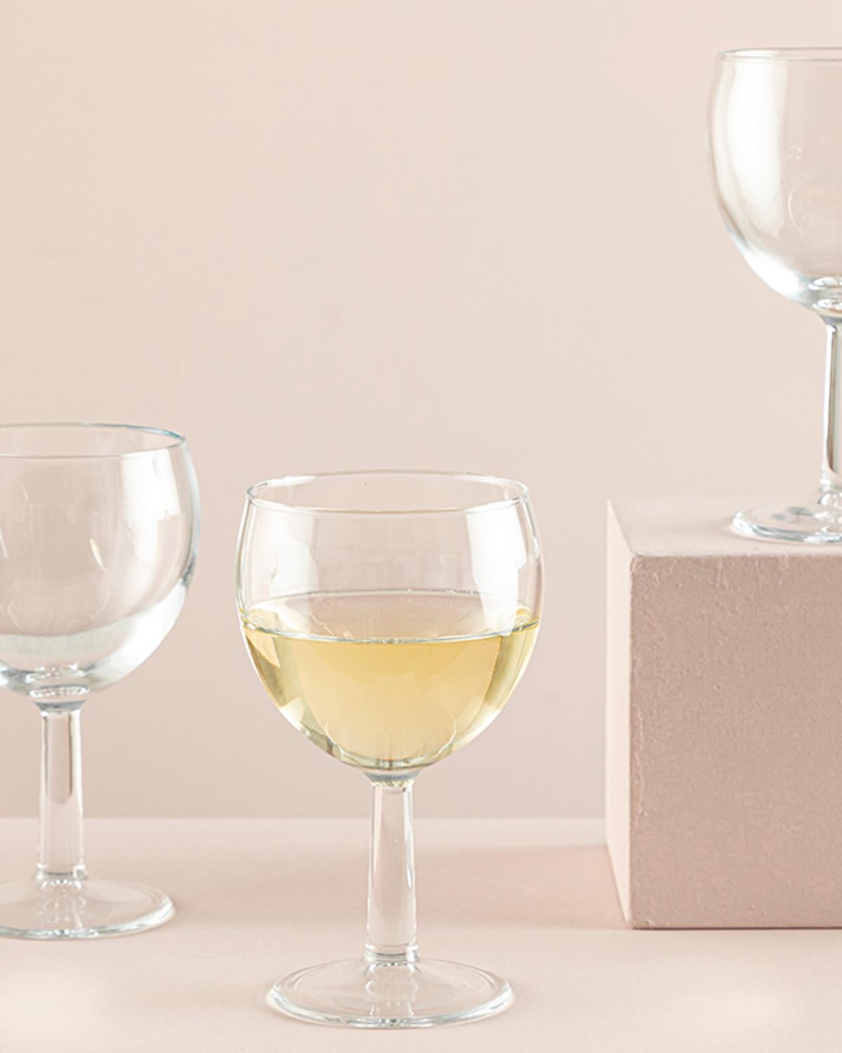 Unique Чаша 3 Бр., Стъкло, Прозрачен, 195 Ml