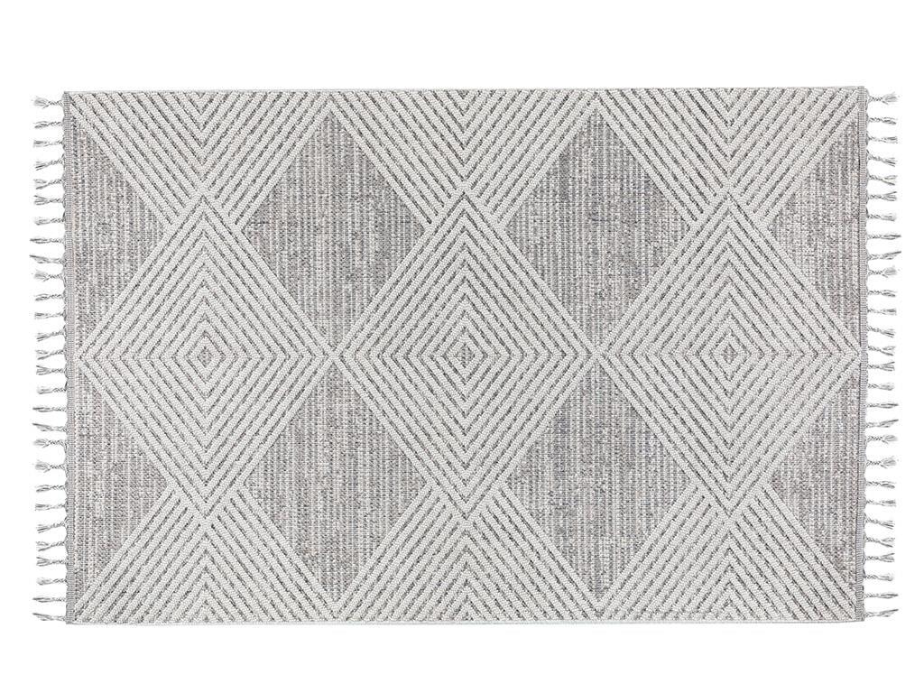 Visterya Woven Curl Carpet 200x290 Gray