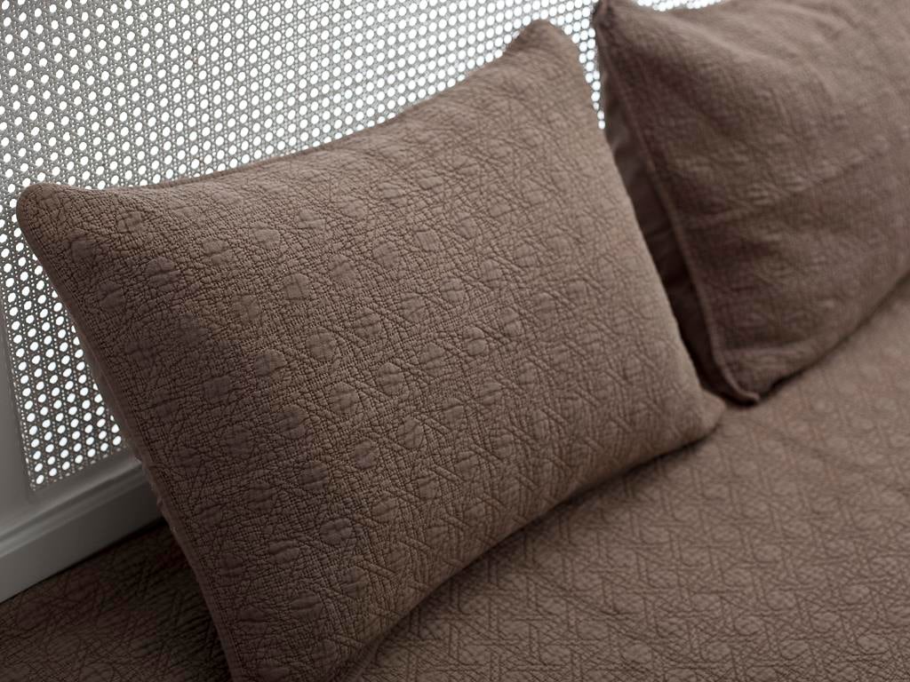Wanda ПОКРИВКА ЗА ЛЕГЛО К Tek Kişilik Country 160x240 cm Brown,