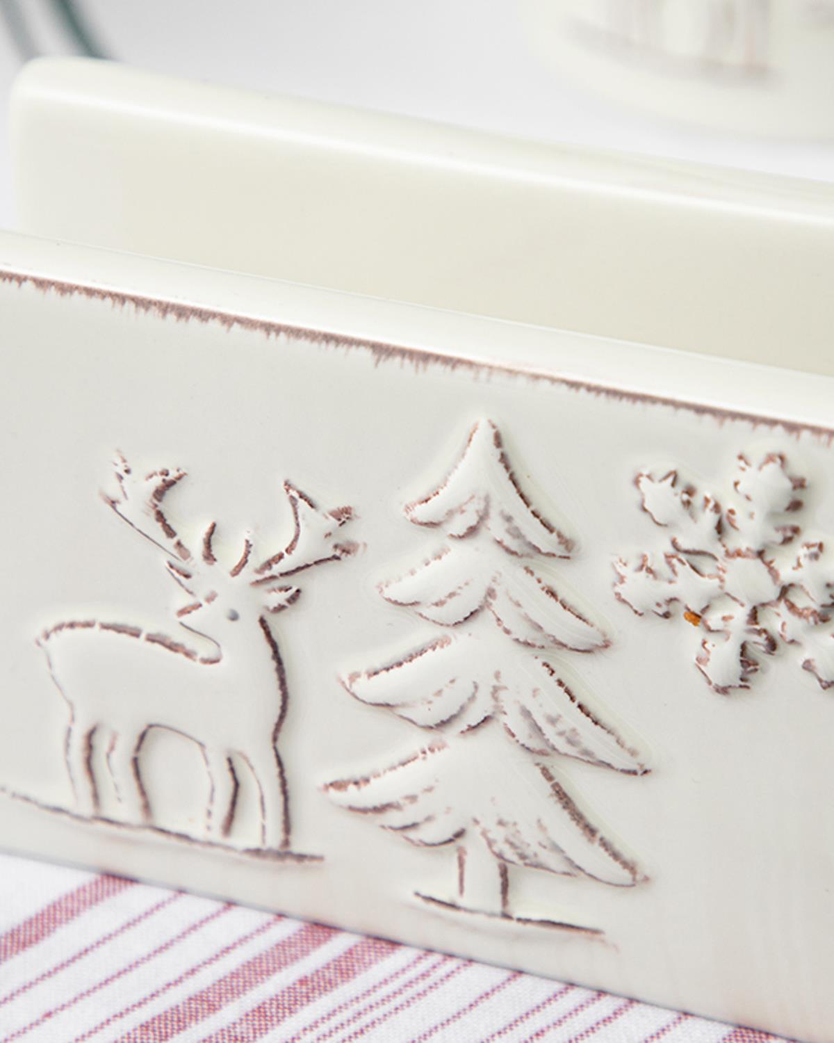 Winterland Салфетник Доломит 12x4,5x7,5 см Бежов