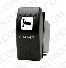 Elektrik MalzemeleriİnterkomIC-134M-S20 Marin Switch Trim Tabs (On)-Off-(On)