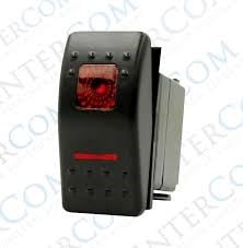Elektrik MalzemeleriİnterkomIC-134M-S4 Marin Switch Lights On-Off