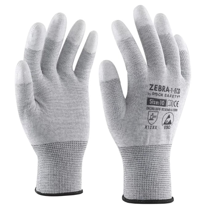 İş Güvenliği MalzemeleriROCK SAFETYROCK SAFETY ZEBRA-ECO PARMAK UCU KAPLI ESD ELDİVENROCK SAFETY ZEBRA-ECO PARMAK UCU KAPLI ESD ELDİVEN