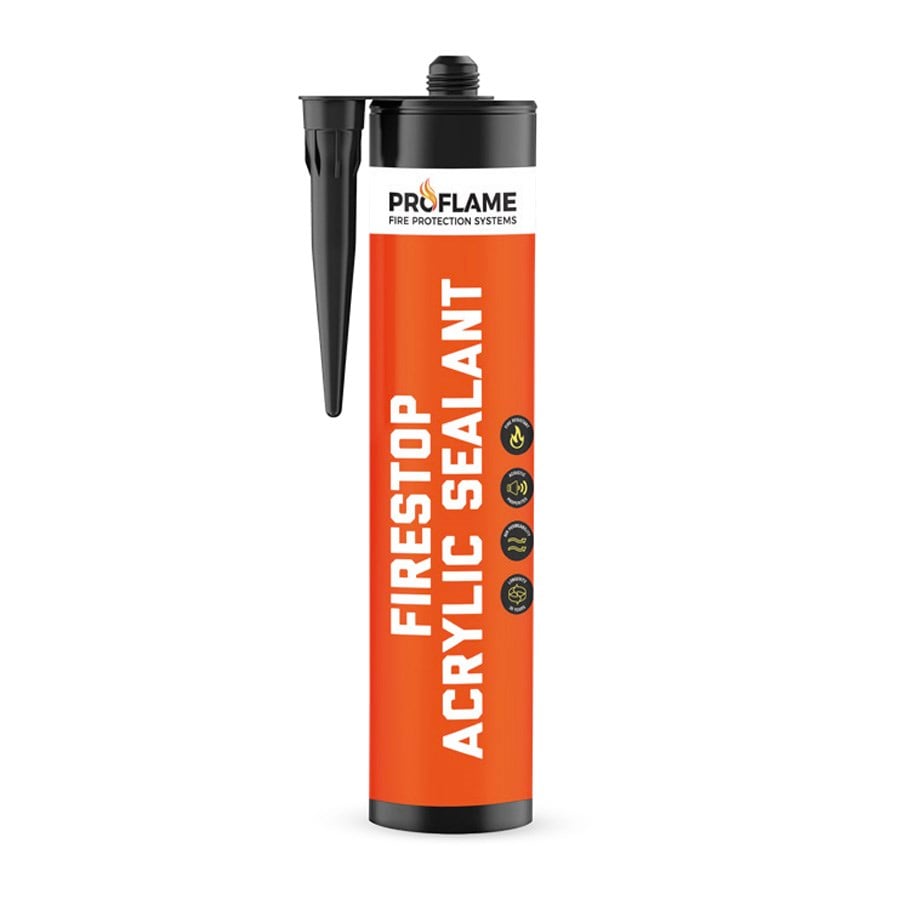 İş & İnşaat & Mimarlık MalzemeleriProfirePROFLAME 600ml Yangın Durdurucu Akrilik Mastik