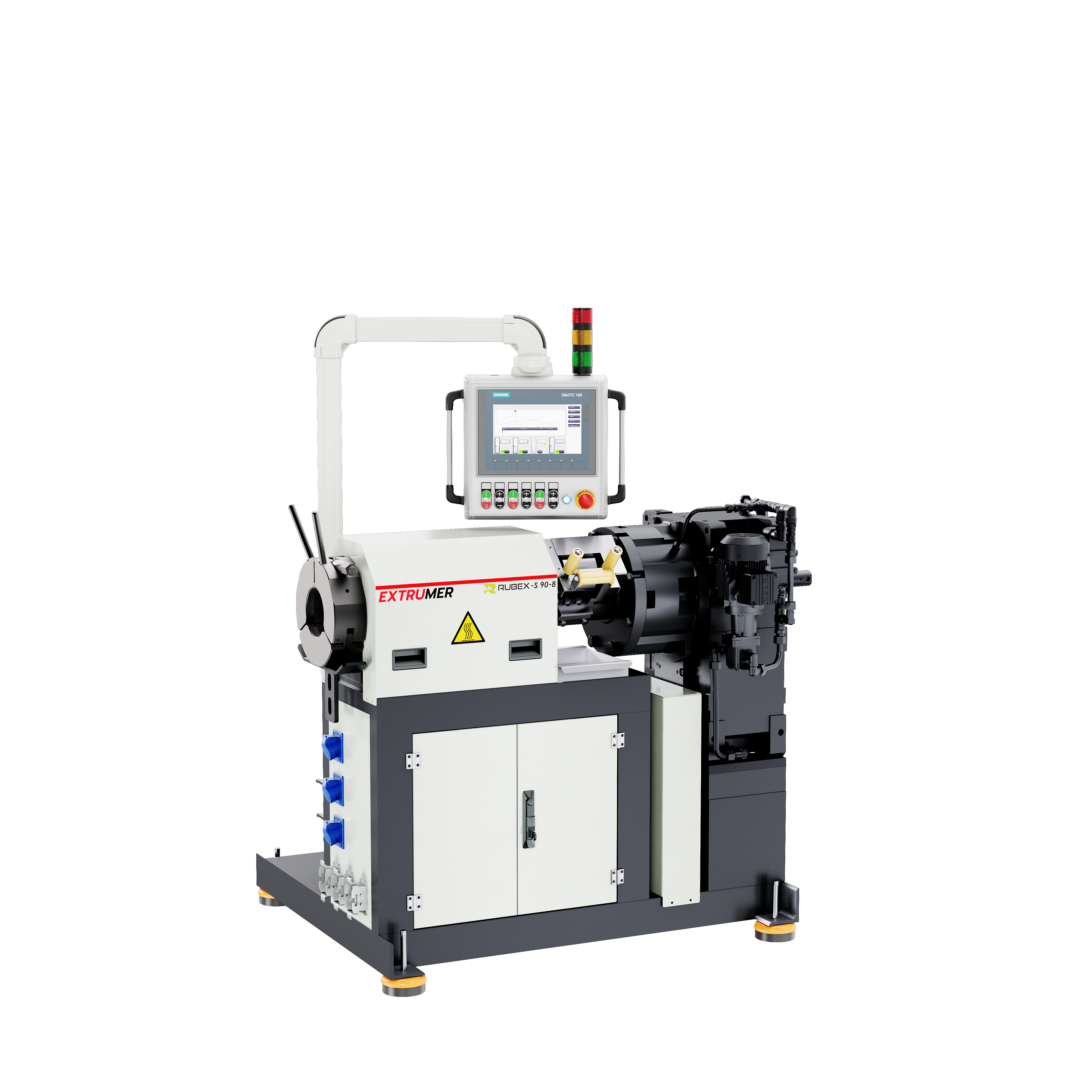 Plastik ve Kauçuk İşleme MakineleriEXTRUMERRubex-s 90-10 Silikon Ekstruderi 