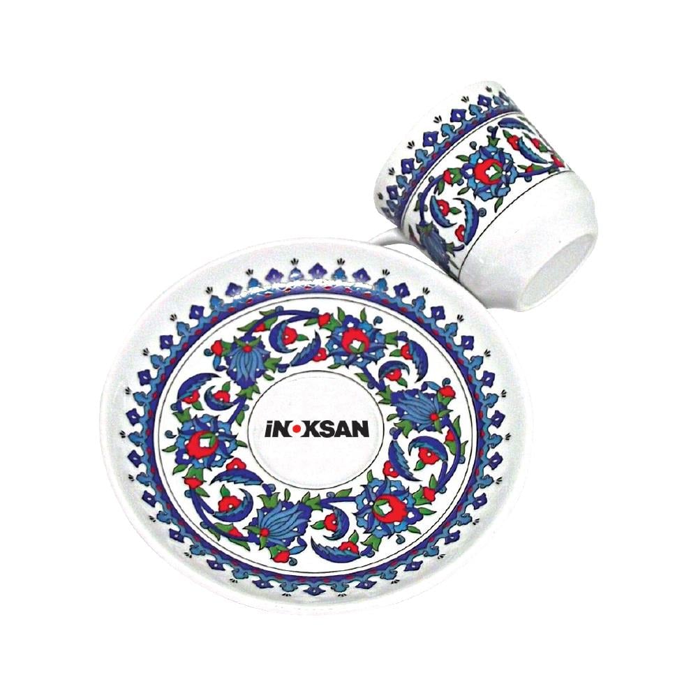 Porselen 6'lı Kahve Fincanı