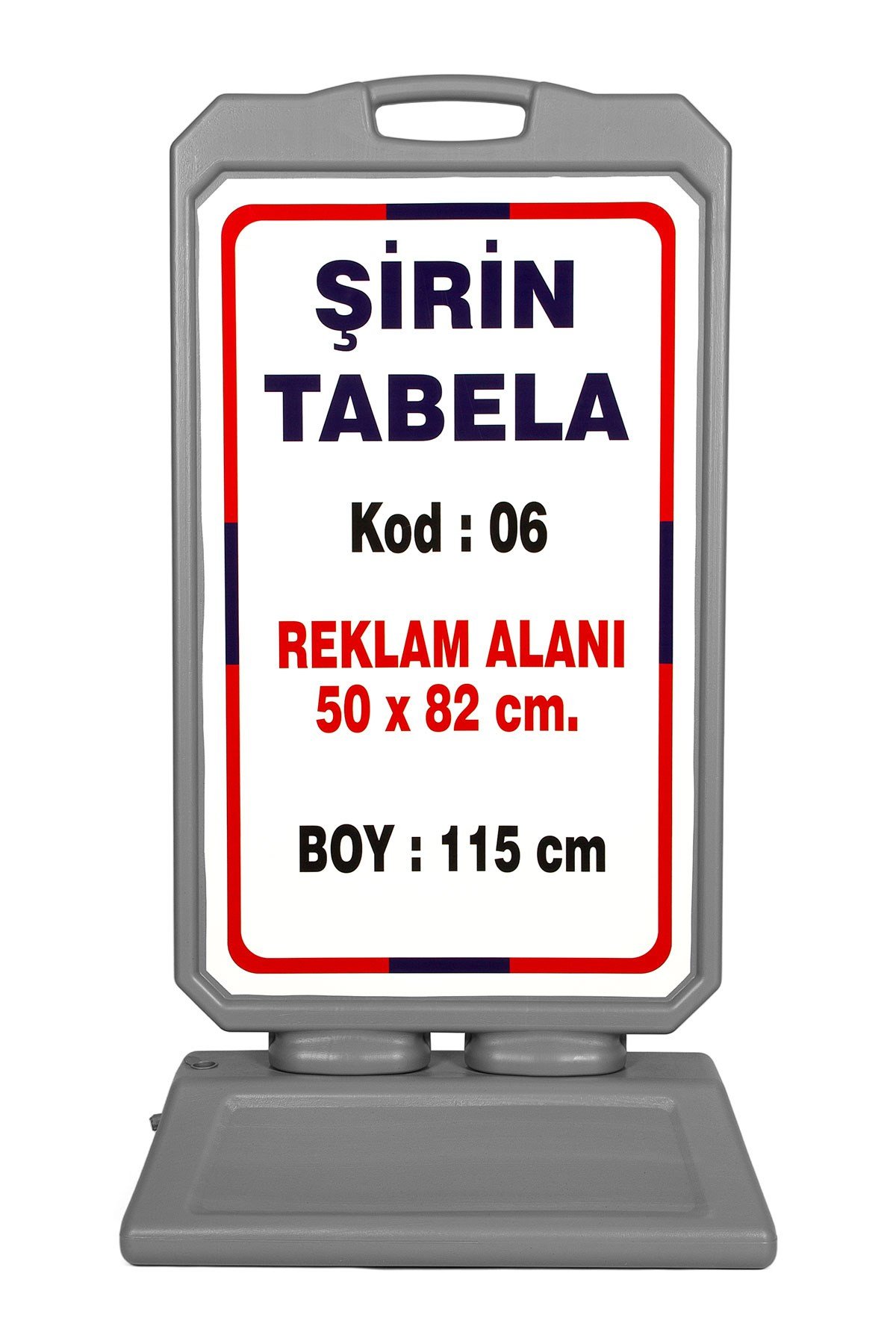 PromosyonŞirin ReklamŞirin Tabela Gri