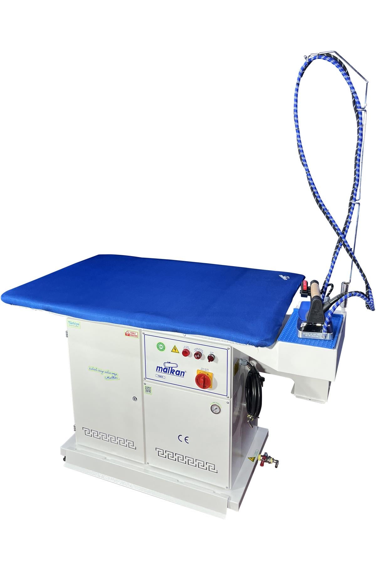 Tekstil ve Deri MalzemeleriMalkan MakinaKendinden Kazanlı, Vakumlu, Tek Ütülü Ütü Masası │OSO Satış - Elektronik TicaretKendinden Kazanlı, Vakumlu, Tek Ütülü Ütü Masası