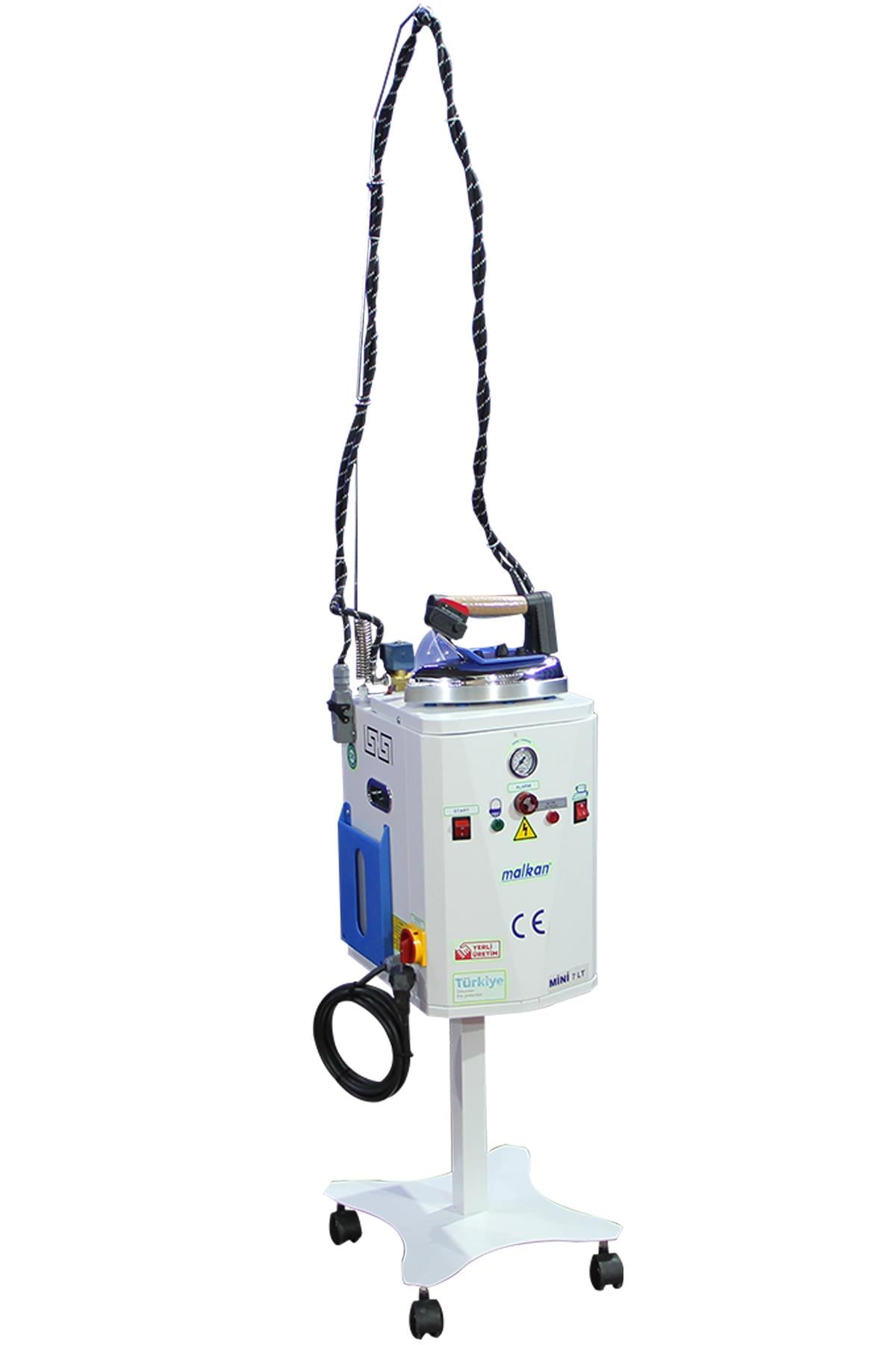 Tekstil ve Deri MalzemeleriMalkan MakinaMINI7 Yarı Otomatik, Bir Ütülü Buhar Jenaratörü (7 lt.) │OSO Satış - Elektronik TicaretMINI7 Yarı Otomatik, Bir Ütülü Buhar Jenaratörü  (7 lt.)