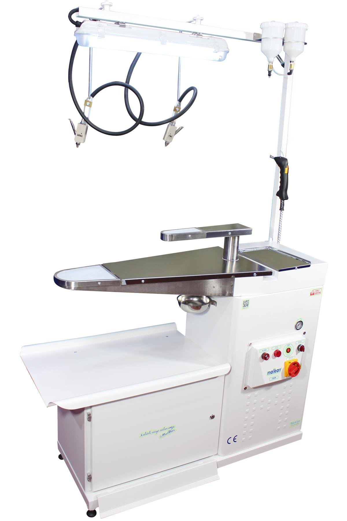 Tekstil ve Deri MalzemeleriMalkan MakinaVakumlu, Işıklı, Kendinden Kazanlı Dar Tip Leke Temizleme MAKİNASI │OSO Satış - Elektronik TicaretVakumlu, Işıklı, Kendinden Kazanlı Dar Tip Leke Temizleme MAKİNASI