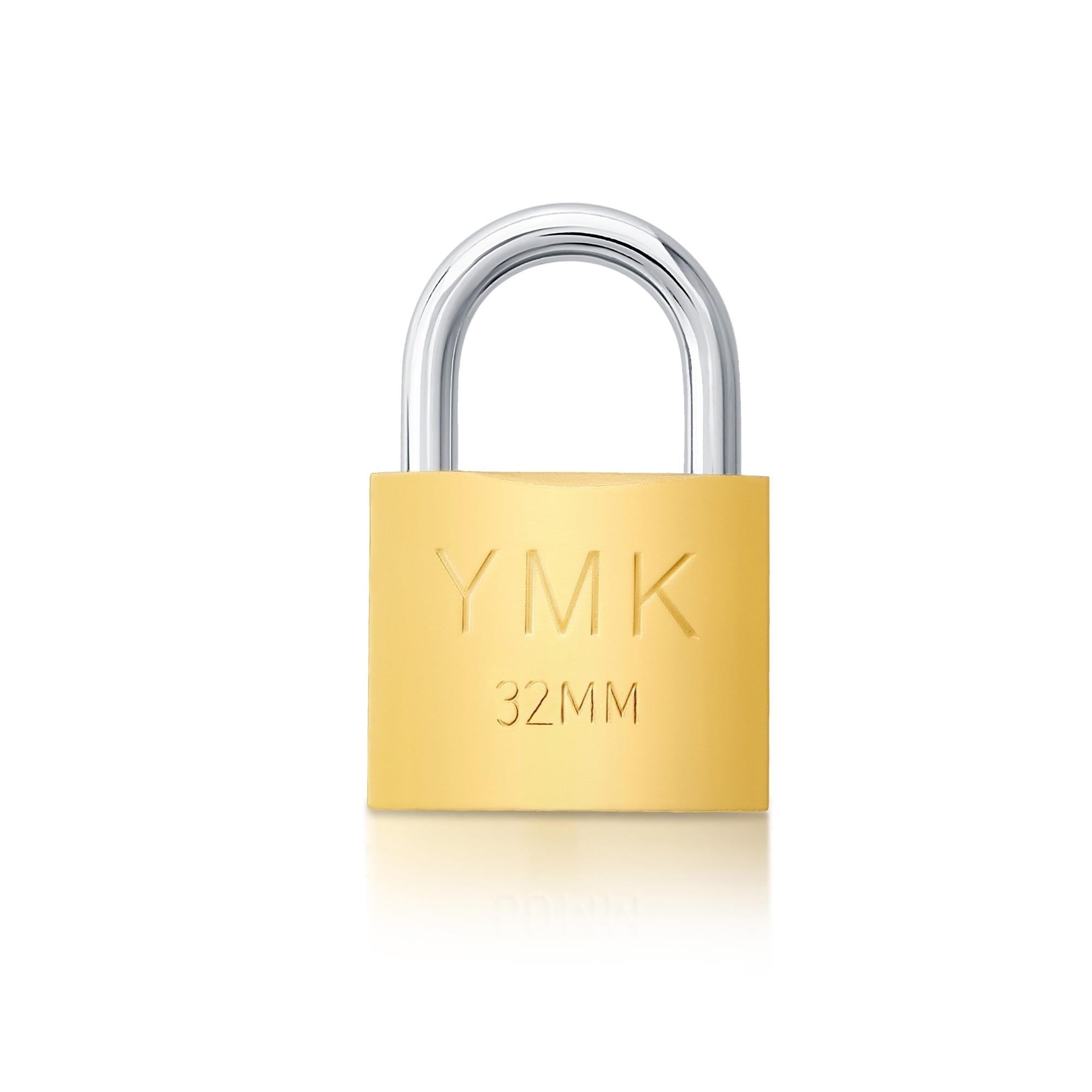 YMK ASMA KİLİT SARI KISA 32 MM YMK-1232B