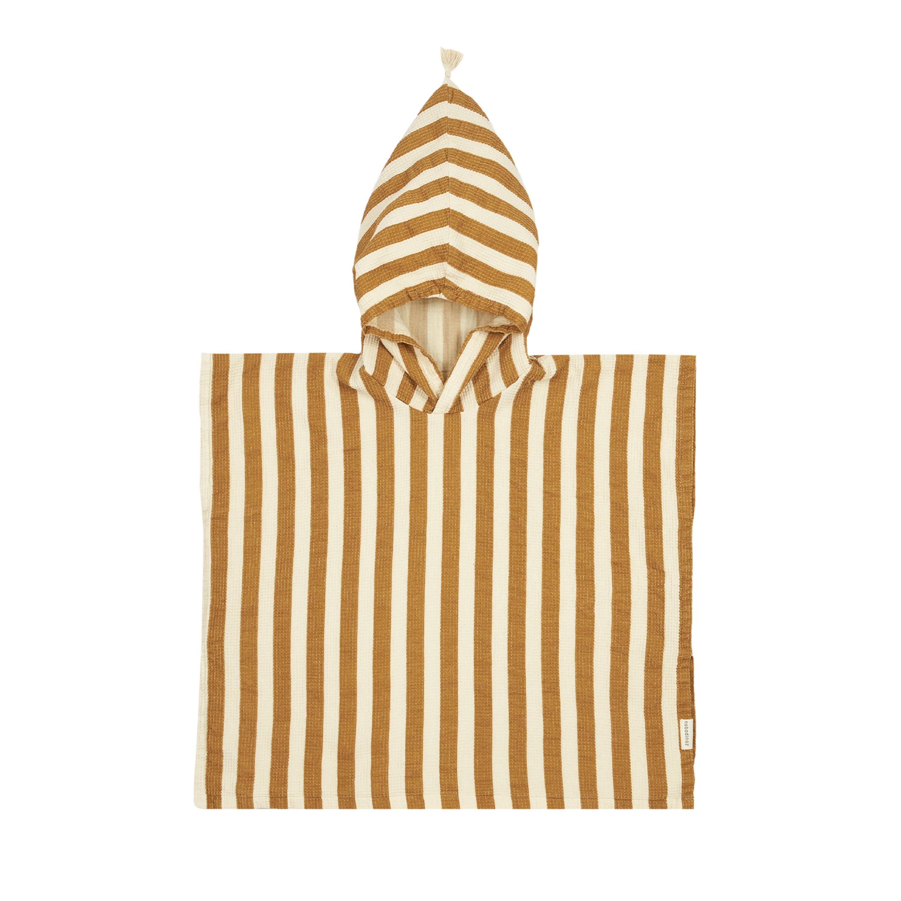 Portofino Panço, Honey Stripes Waffle 3-6 Yaş Havlu & Bornozlar Nobodinoz