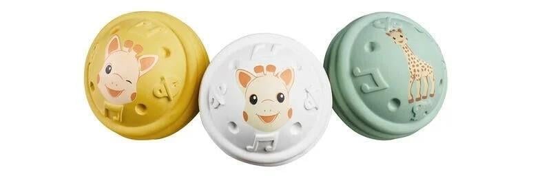 Sophie la Girafe, 3'lü Kauçuk Müzikli Toplar Kategorisiz Sophie La Girafe