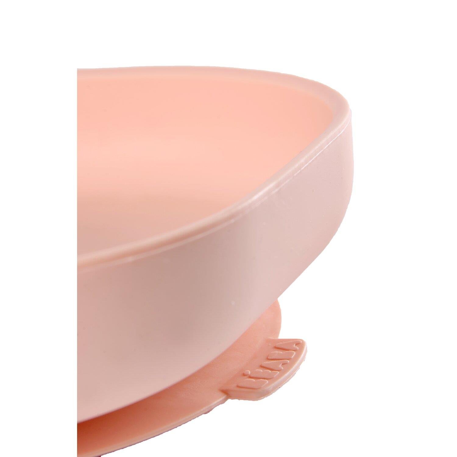 Vakumlu Silikon Tabak, Light Pink Kategorisiz Beaba