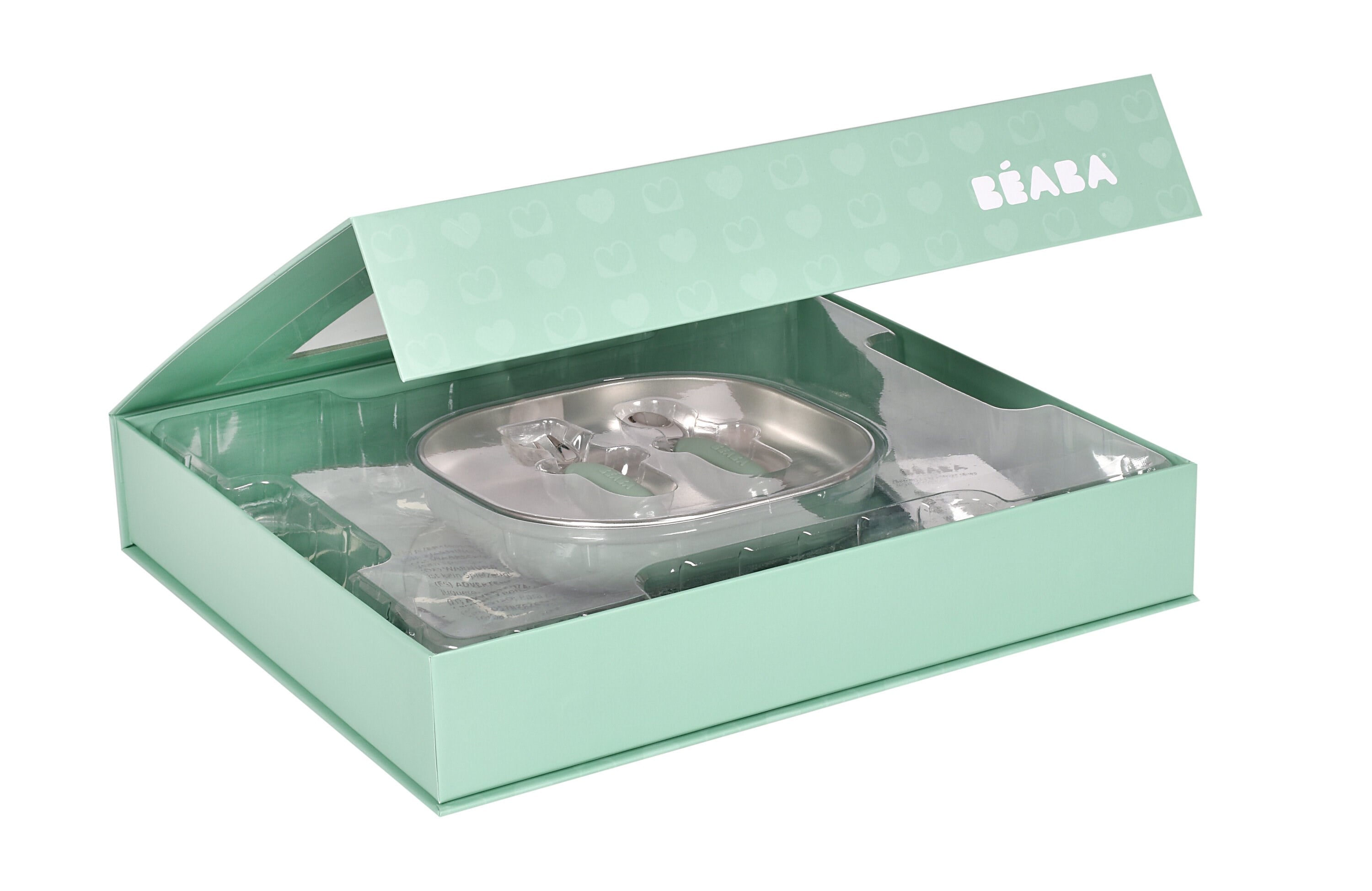 Beaba İlk Yemek Setim Çelik, Sage Green Kategorisiz Beaba