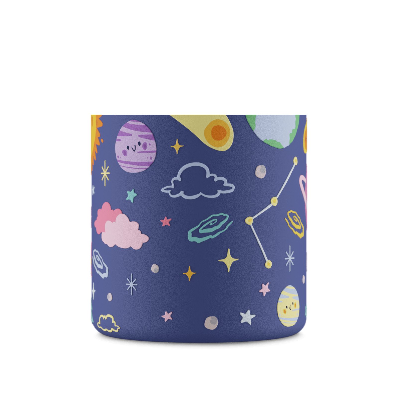24Bottles Kids Bottle Pipetli Paslanmaz Çelik Çocuk Su Matarası 250 ml, Space Friends Kategorisiz 24Bottles