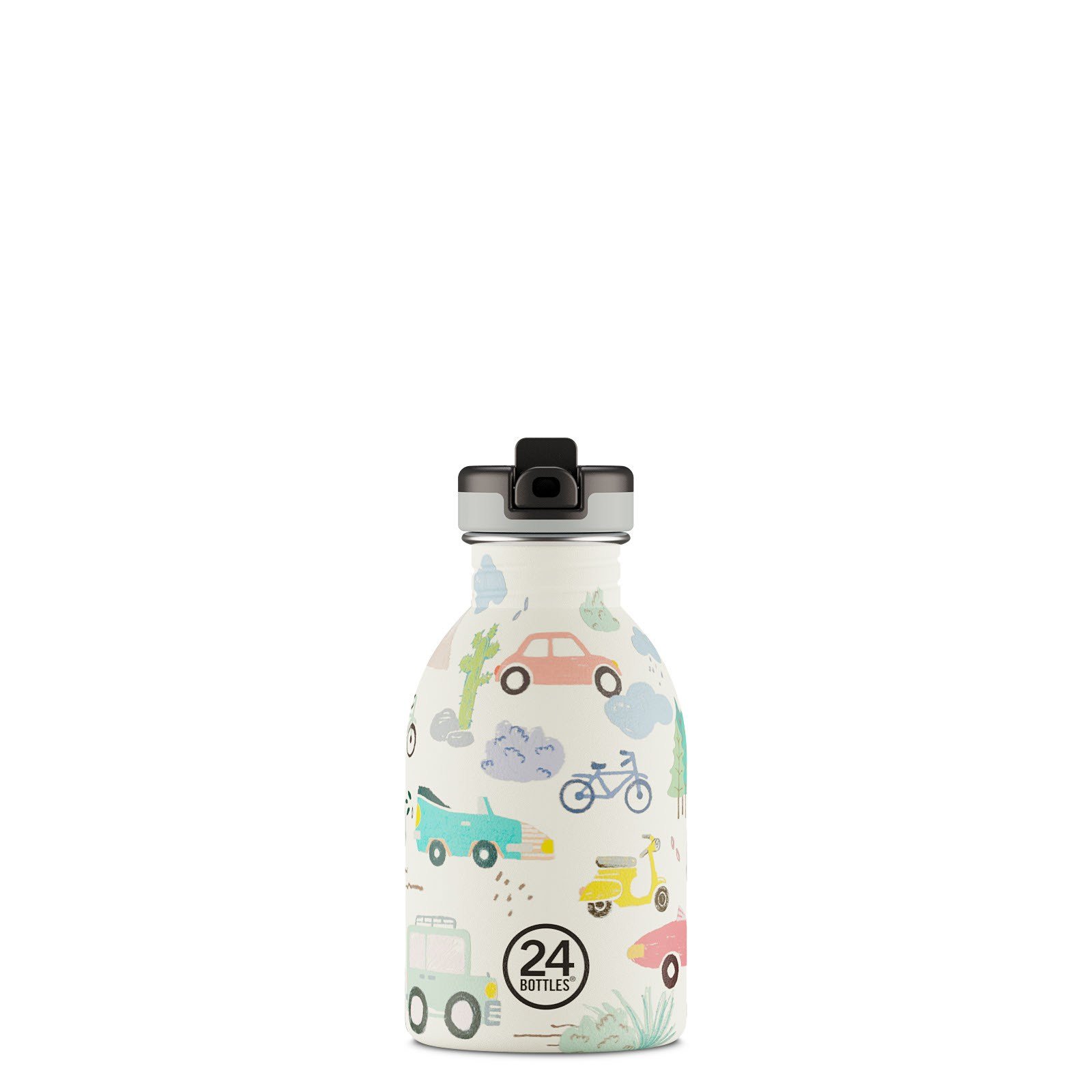 24Bottles Kids Bottle Pipetli Paslanmaz Çelik Çocuk Su Matarası 250 ml, Adventure Friends Kategorisiz 24Bottles