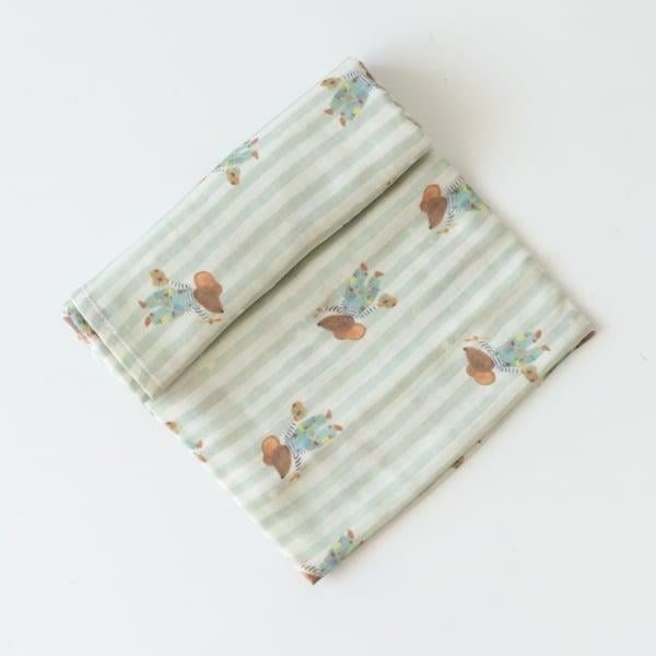 Çok Amaçlı Organik Müslin Örtü - Fare Desenli Kategorisiz Mama Yoyo