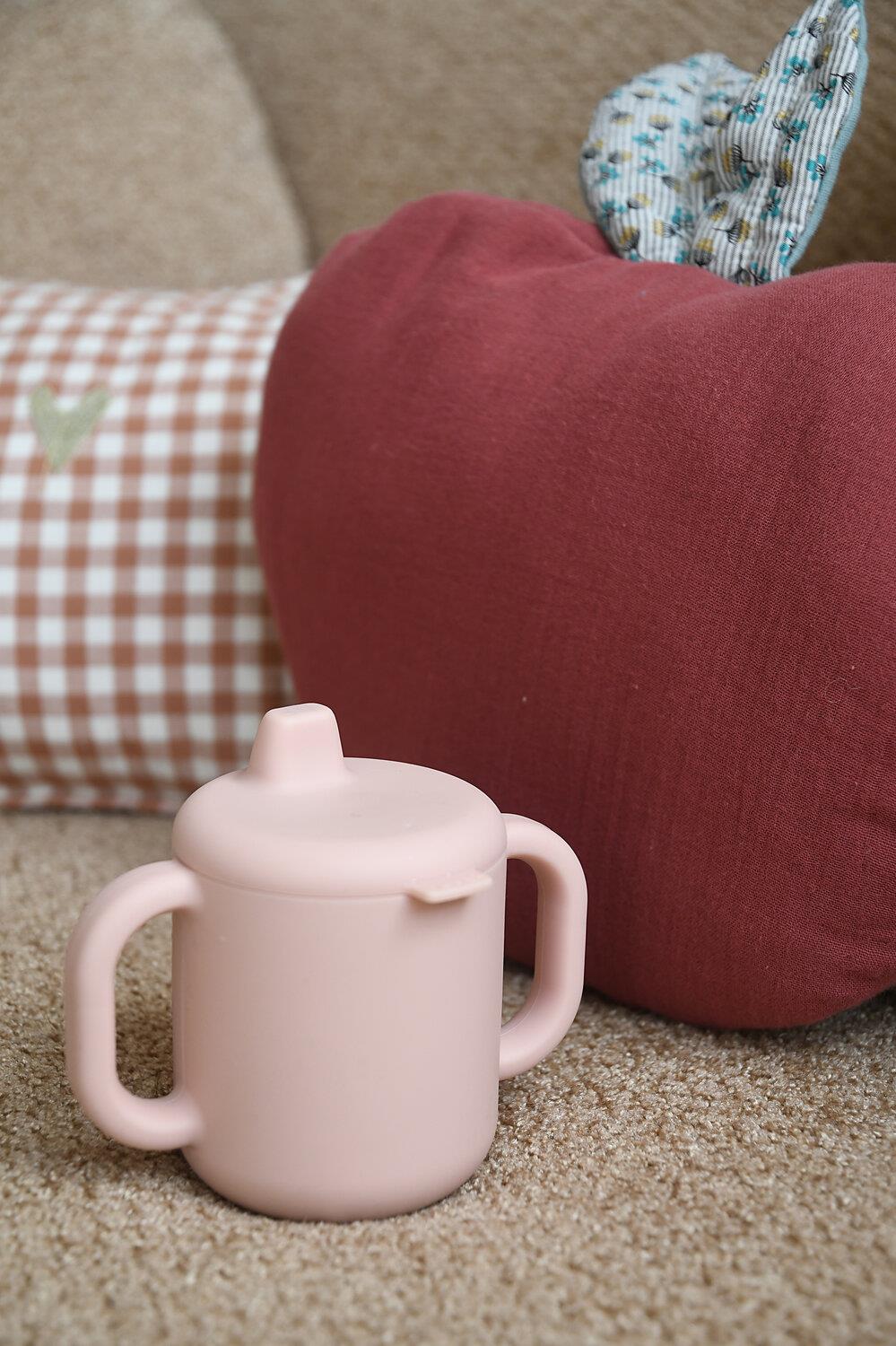 Beaba 2 Kulplu Silikon Öğrenme Suluğu, Cotton Candy Kategorisiz Beaba