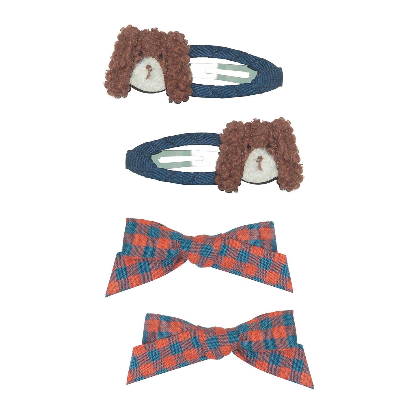 Mimi & Lula Cockapoo 4lü Toka Saç Aksesuarları MIMI & LULA
