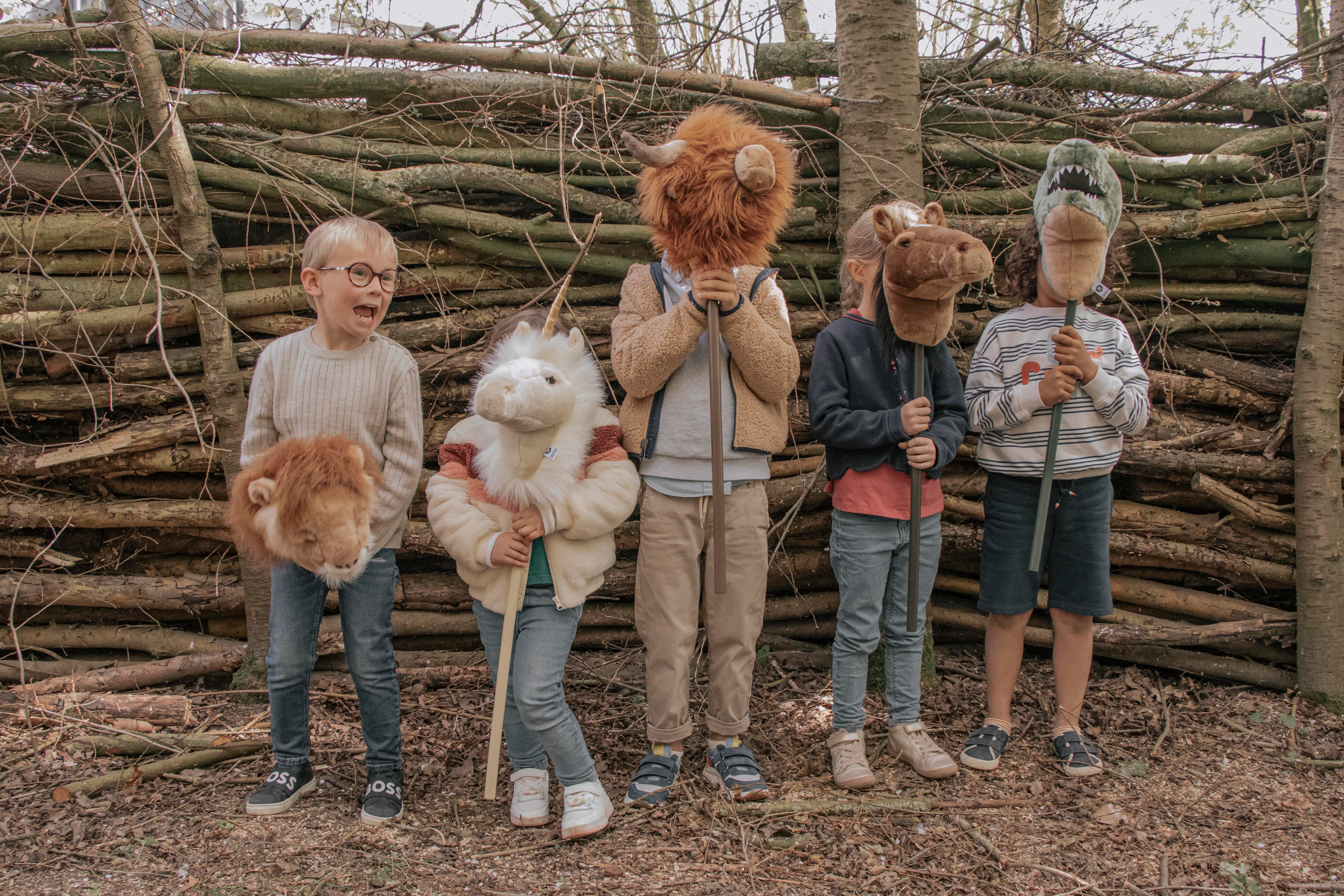 Sopa Oyuncak, Highlander İnek Peluş Oyuncaklar Wild & Soft
