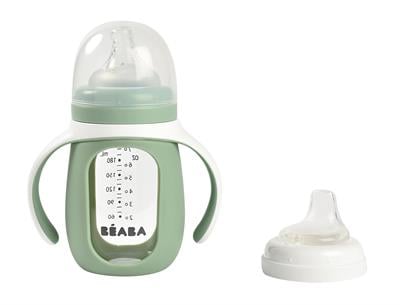 210 ml Cam Biberon Sage Green Beslenme Beaba