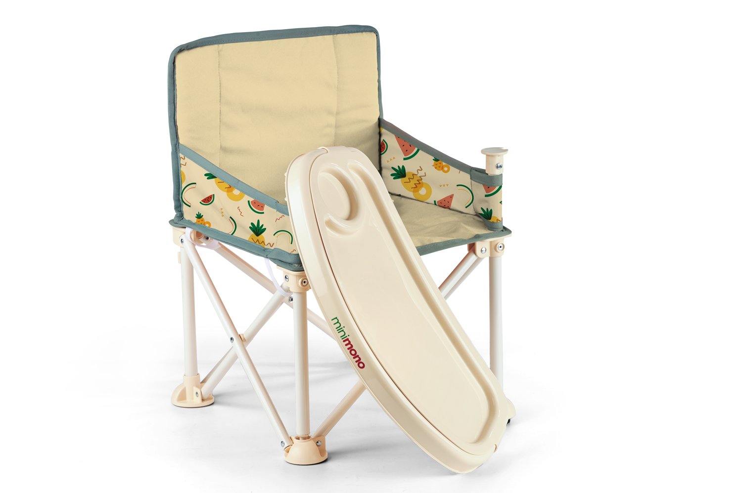 Minimono Plus Portatif  Mama Sandalyesi, Karpuz & Ananas Kategorisiz Minimono