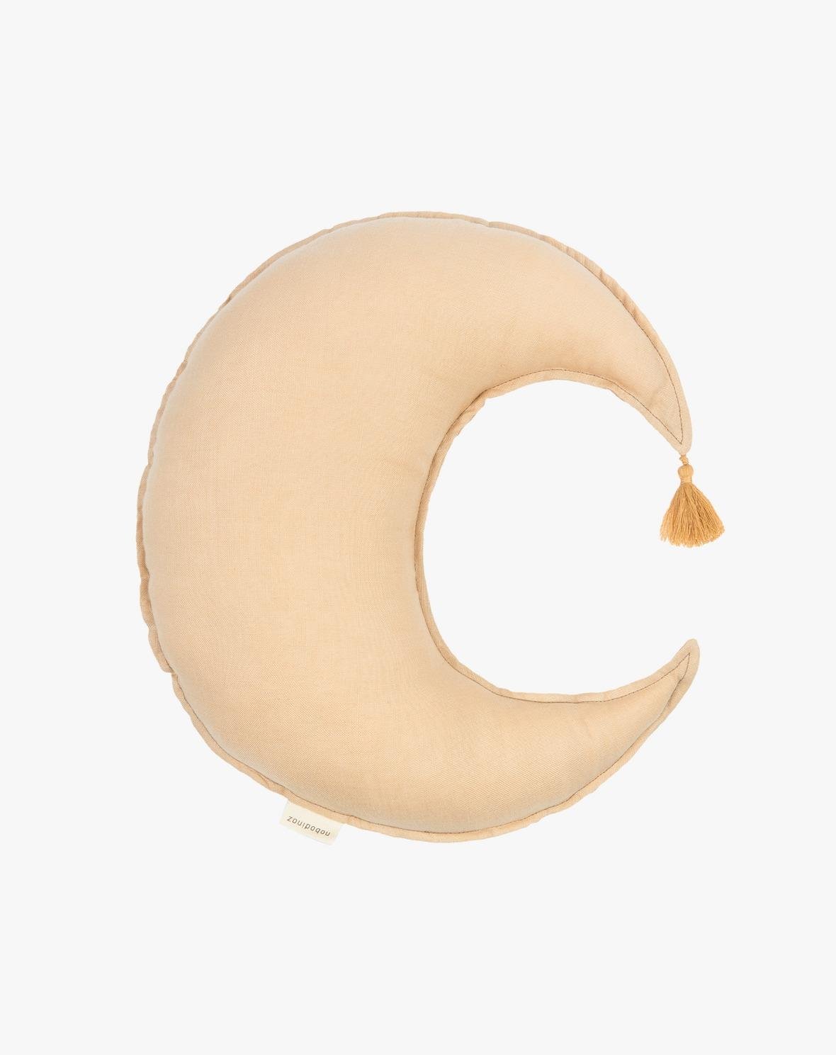 Nobodinoz Fransız Keten Yastık, Moon Sand Yastıklar Nobodinoz