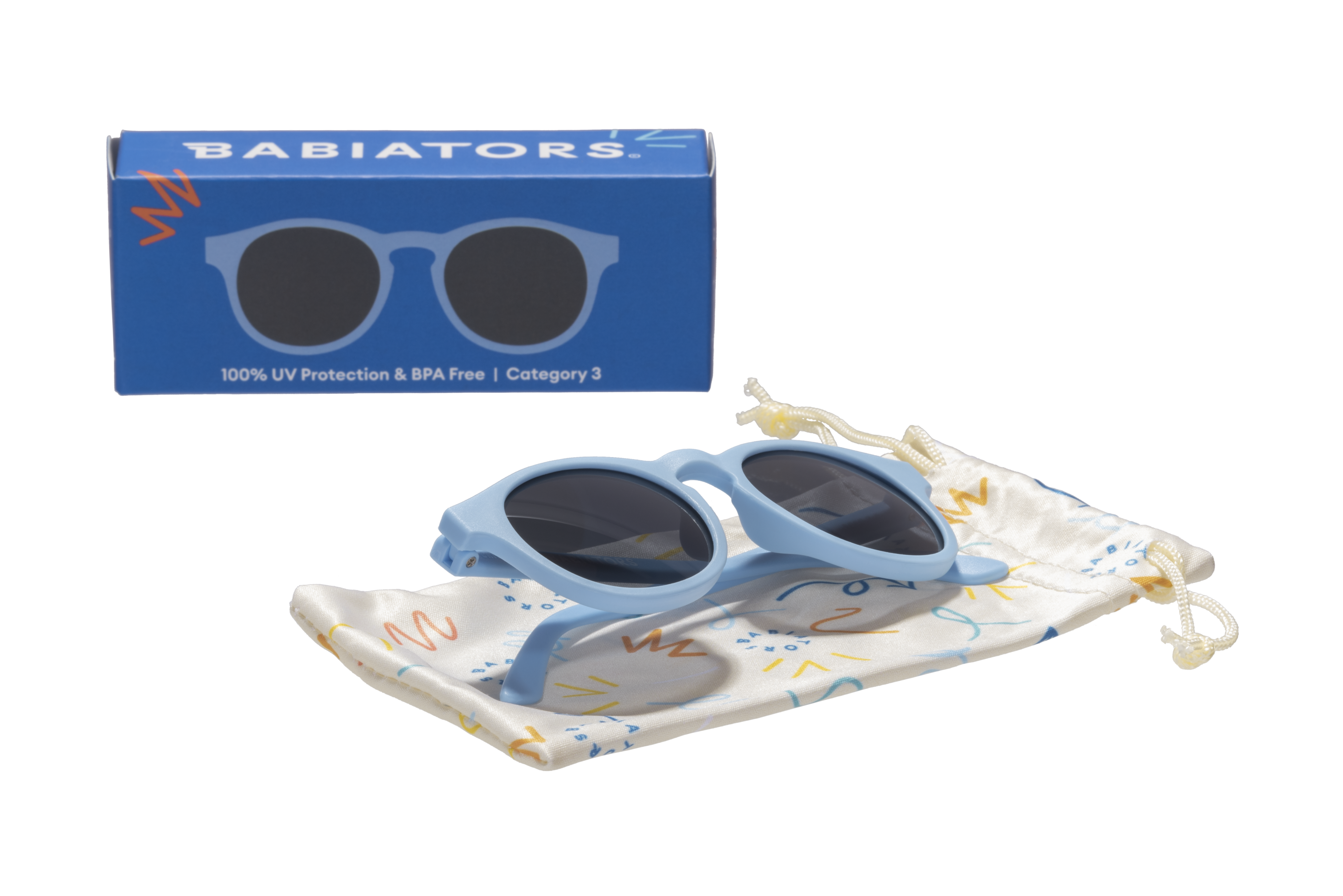 Babiators Original Keyhole Güneş Gözlüğü Up In The Air 3-5 Yaş Güneş Gözlükleri Babiators