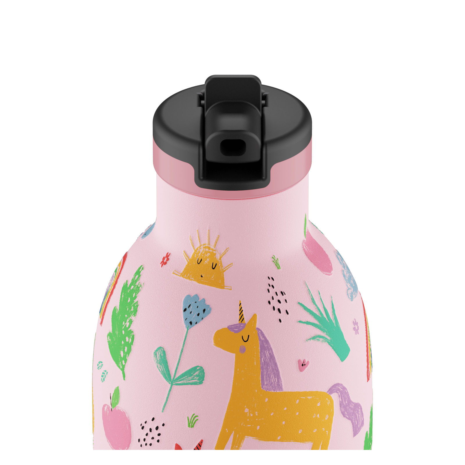 24Bottles Kids Bottle Pipetli Paslanmaz Çelik Termos 330 ml, Magic Friends Kategorisiz 24Bottles