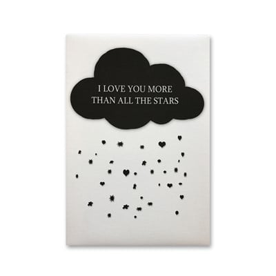 Kanvas Baskı Tablo 'LOVE YOU MORE'