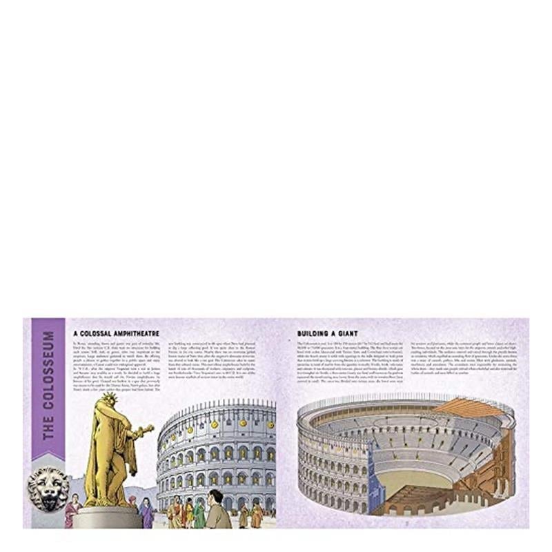 3D Model ve Kitap - Roma İmparatorluğu - Kolezyum