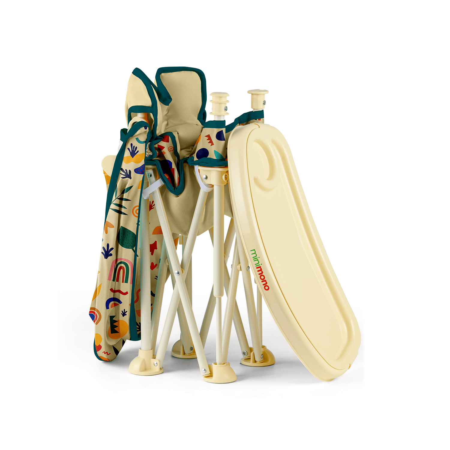 Minimono PlusUp Tenteli Portatif  Mama Sandalyesi, Tropik Kategorisiz Minimono