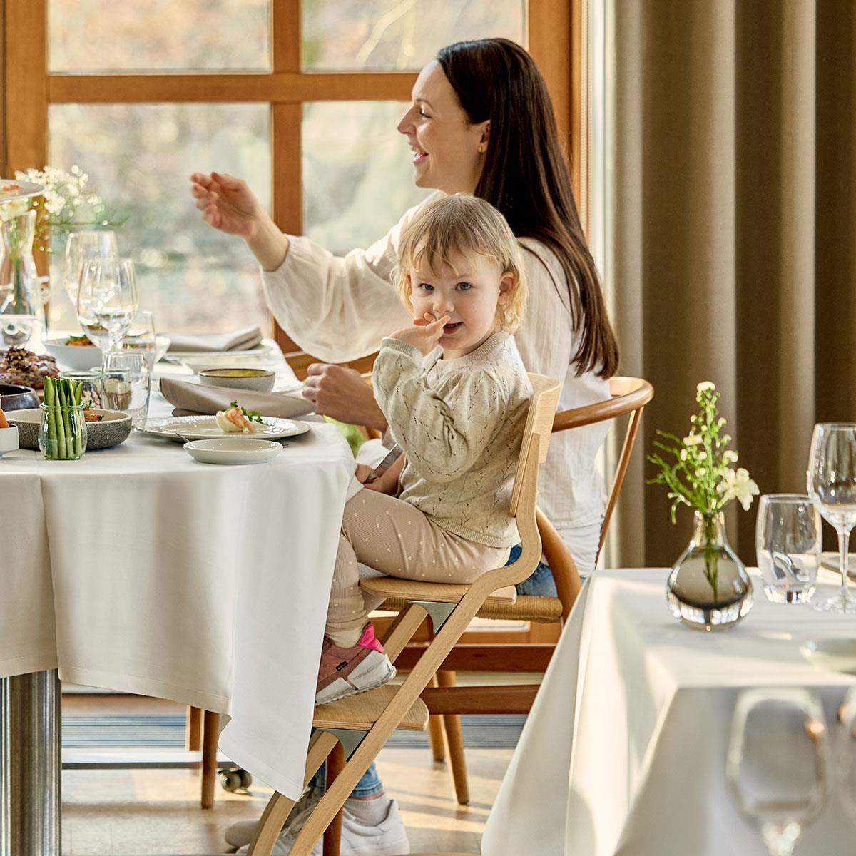 Leander Louie Mama Sandalyesi, Beech Natural Mama Sandalyeleri LEANDER