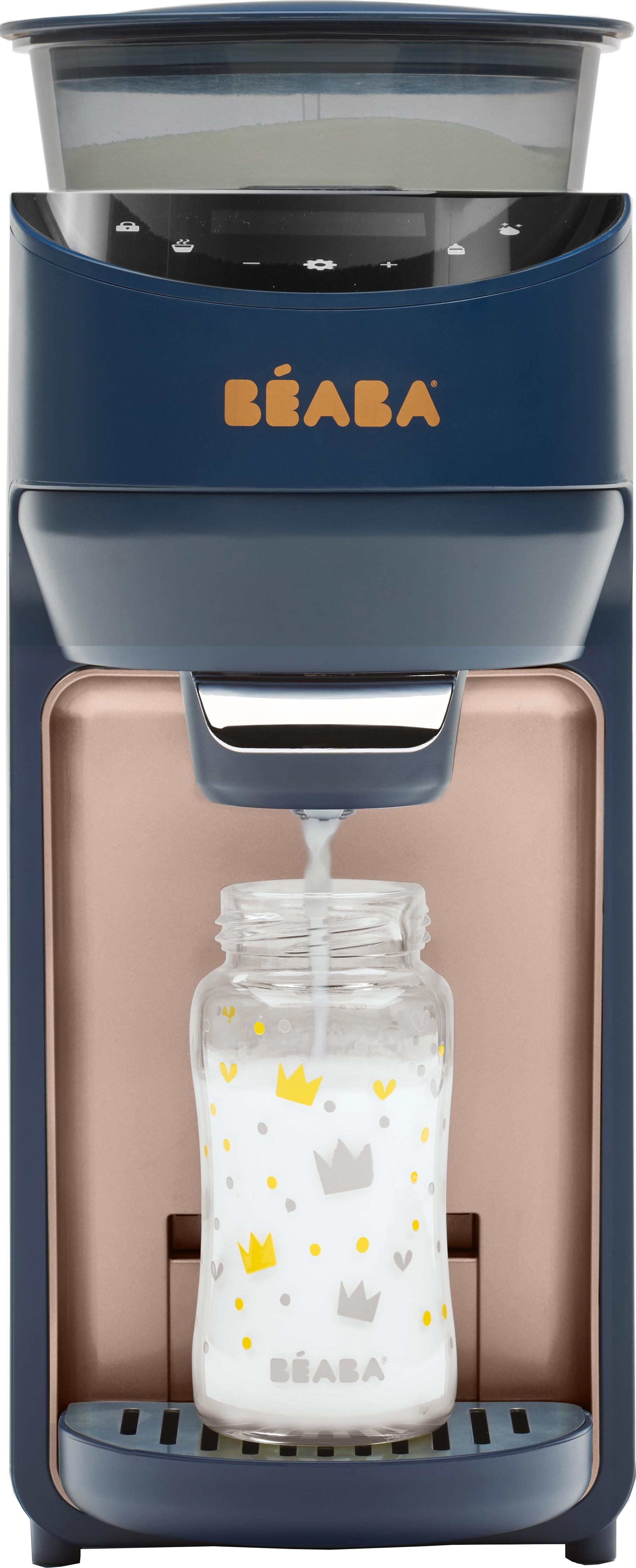 Milkeo Plus Otomatik Mama Hazırlayıcı, Night Blue Buharlı Pişirici Beaba