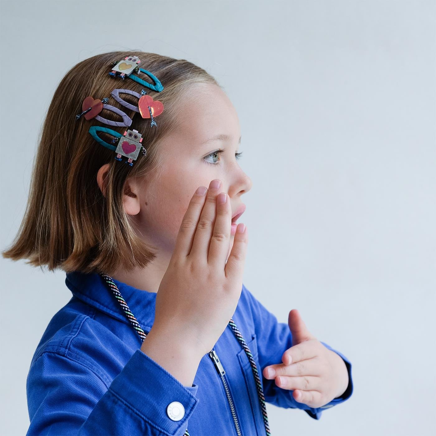 Mimi & Lula Robot Clip 4’lü Toka Kategorisiz Mimi & Lula