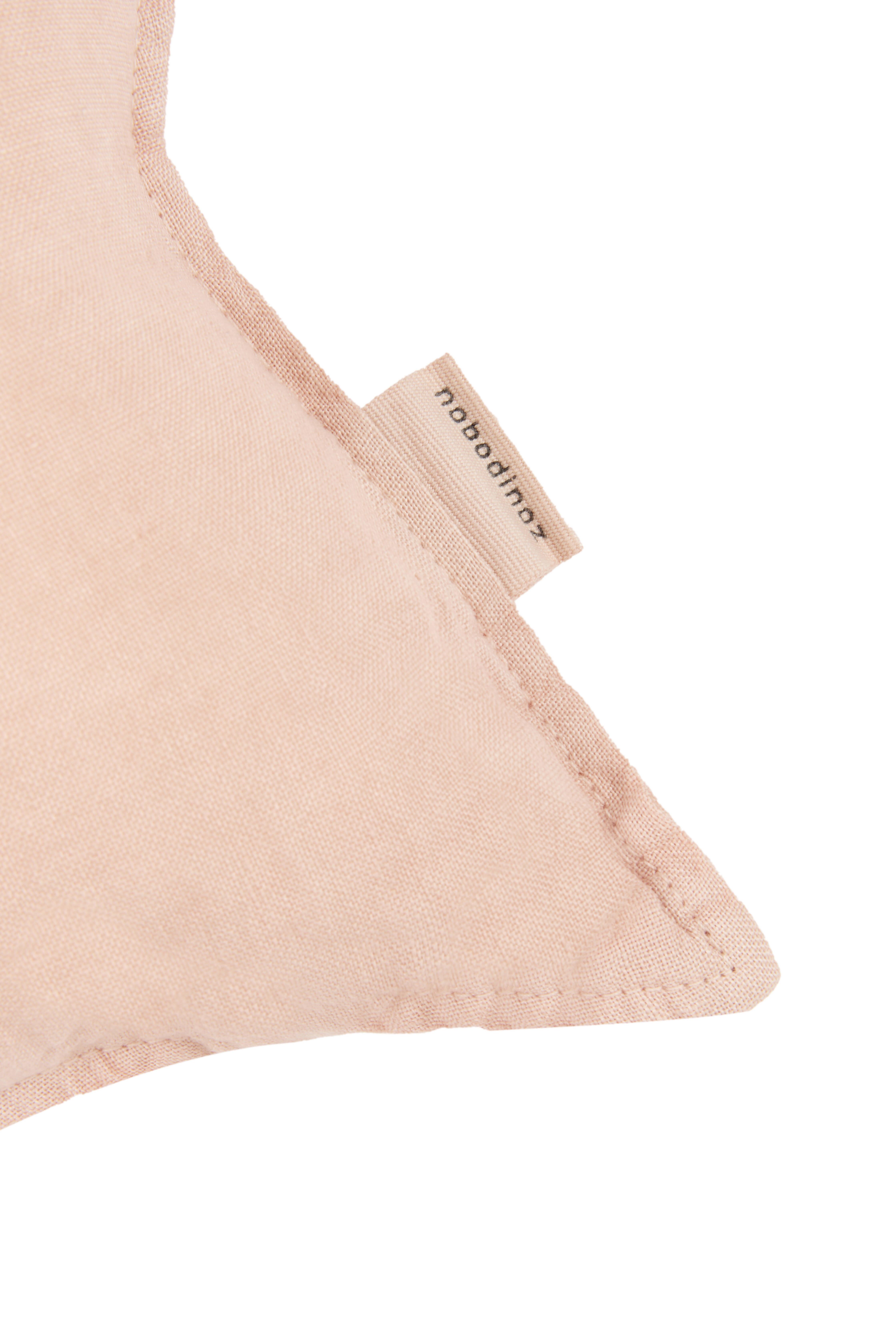 Nobodinoz Fransız Keten Yastık, Star Powder Pink Kategorisiz NOBODINOZ