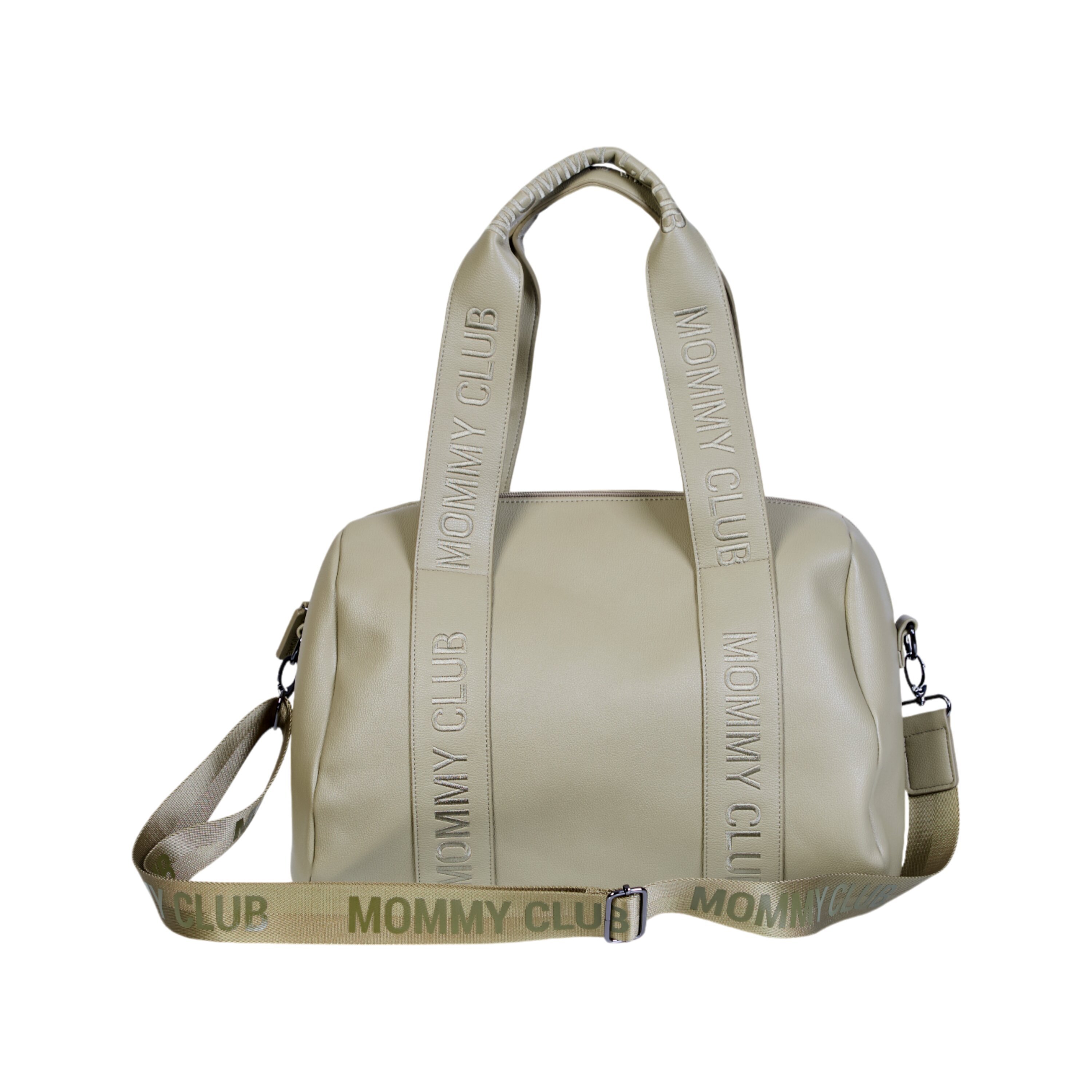 Mommy Club Bag, Vegan Deri Yeşil Anne Çantası Childhome