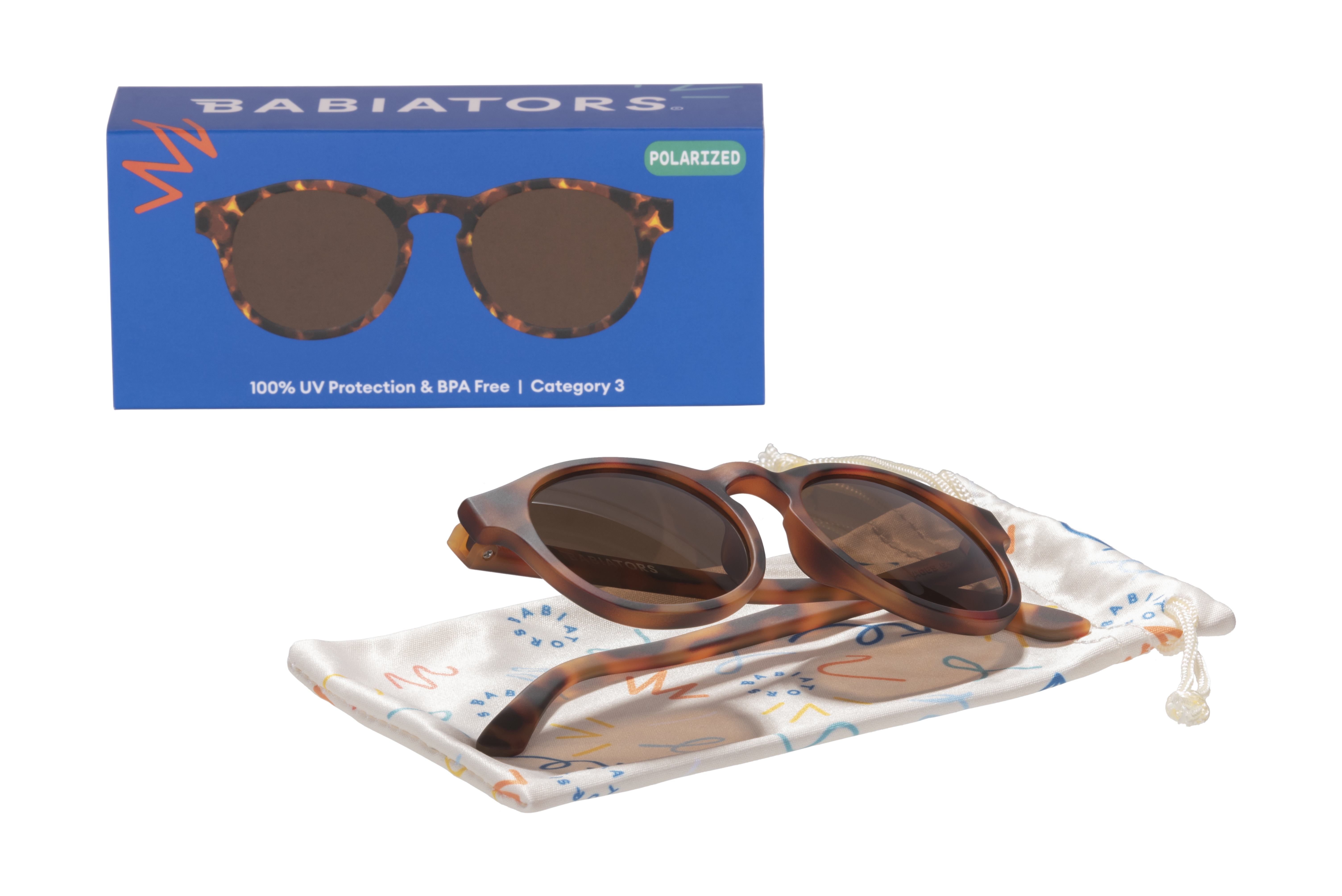 Babiators Amber Polarize Lensli Keyhole Güneş Gözlüğü Totally Tortoise 0-2 Yaş Güneş Gözlükleri Babiators