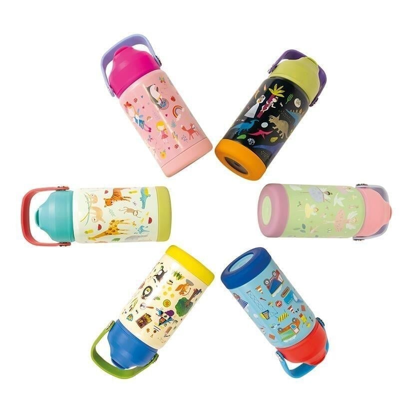 Floss & Rock Paslanmaz Çelik Pipetli Suluk, Adventure Kategorisiz Floss&Rock