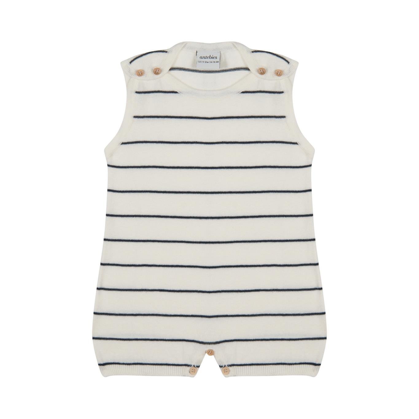 Lacivert Çizgili Triko Barbatöz Kategorisiz Antebies