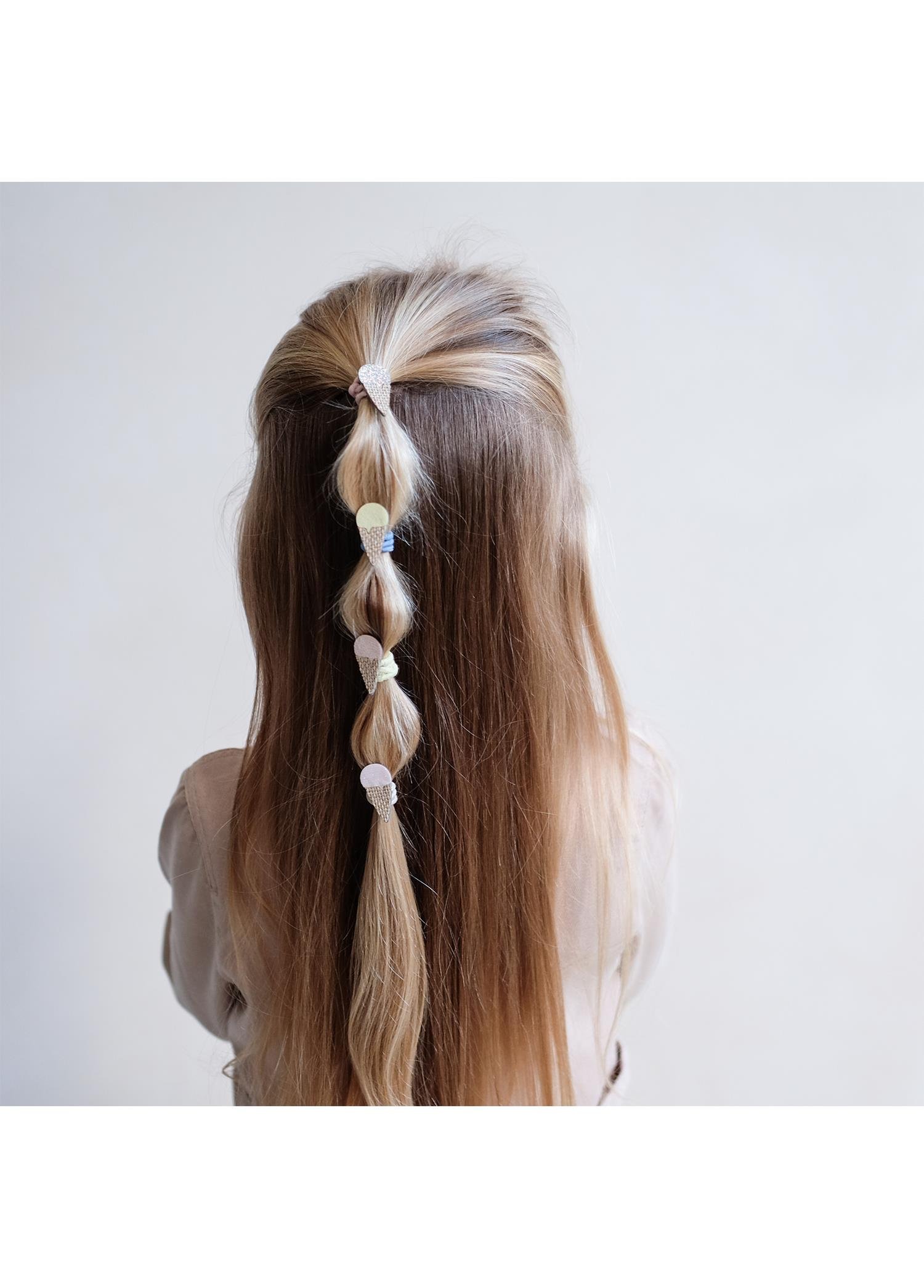 Mimi & Lula Ice Cream Mini 8li Lastik Toka Saç Aksesuarları MIMI & LULA