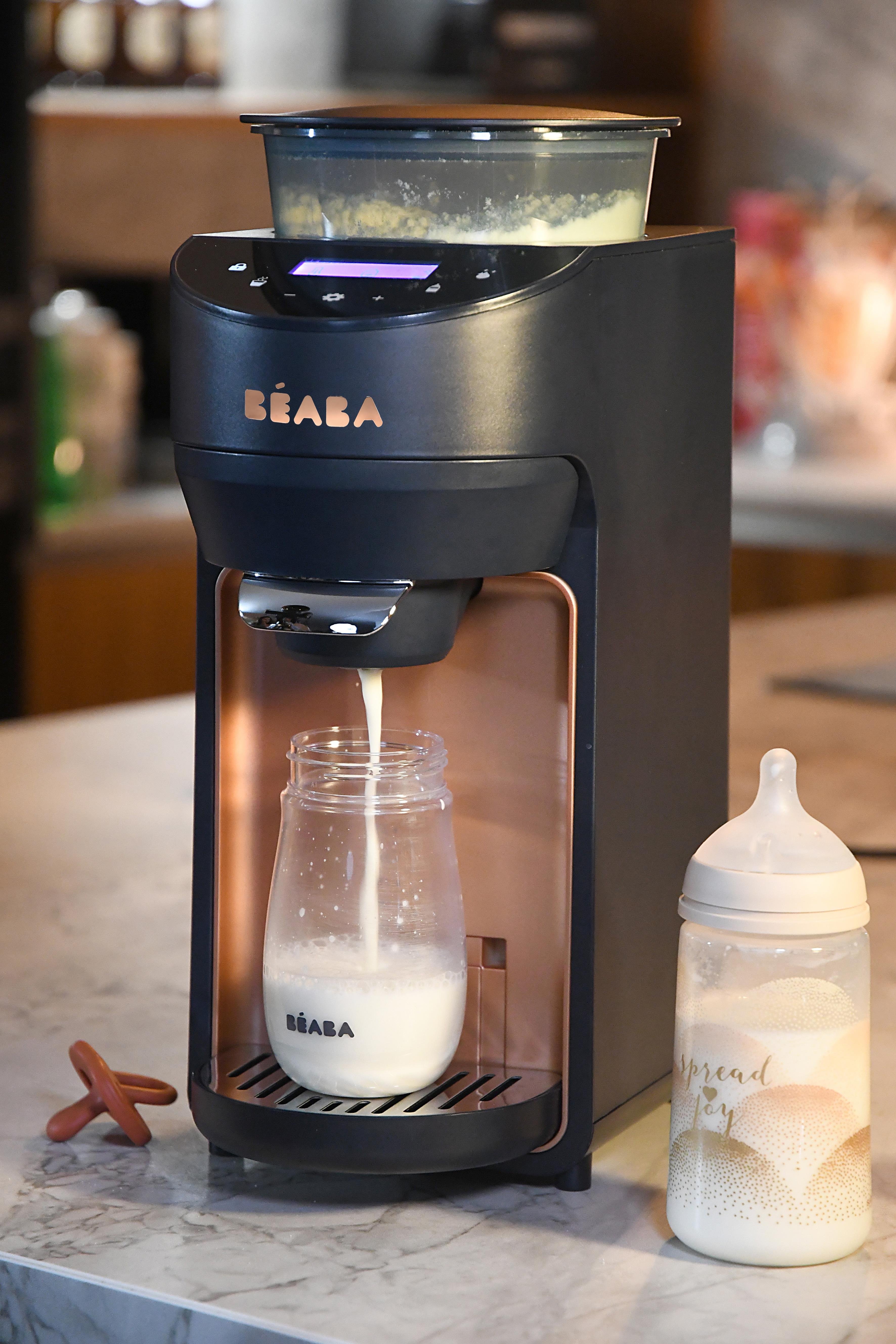 Milkeo Plus Otomatik Mama Hazırlayıcı, Night Blue Buharlı Pişirici Beaba