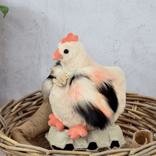 Doudou Oyuncak, Bej Tavuk 20 cm Kategorisiz DouDou